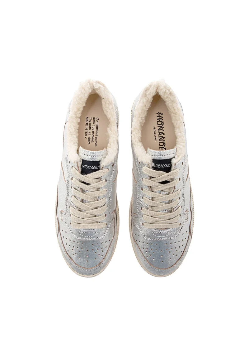 MEGA T POLAR FLEECE W Sneaker metal silv