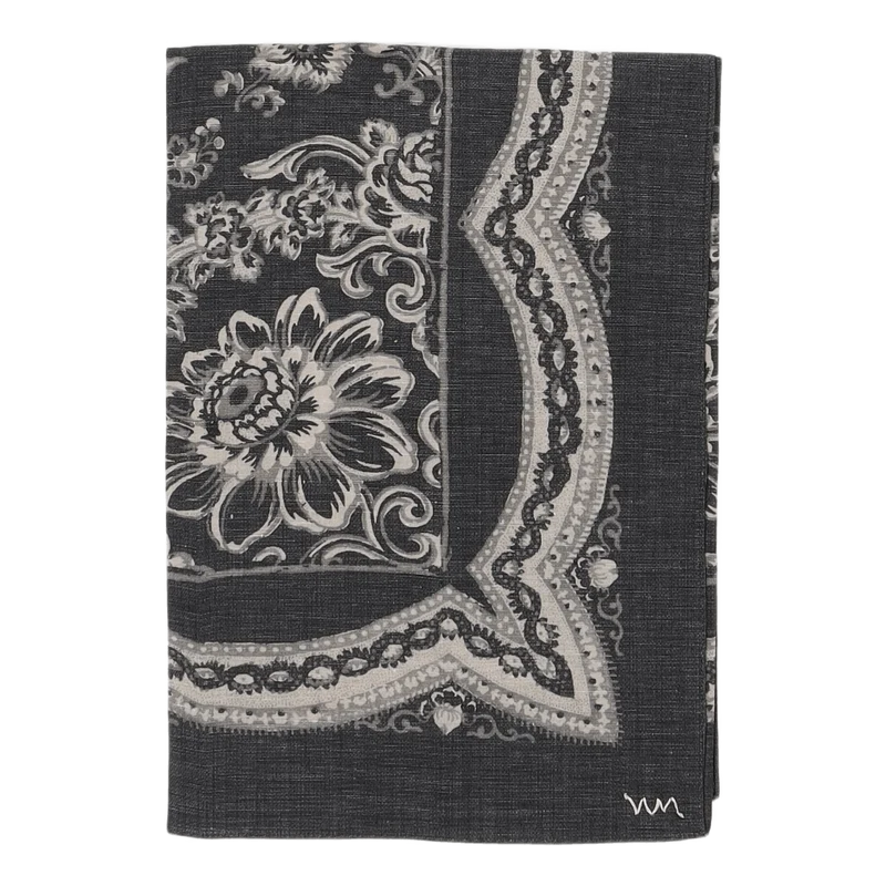 Wildflower Scarf Black