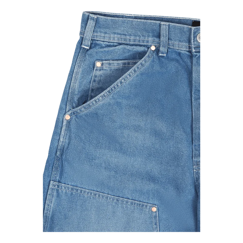 Double Knee Pant Vintage Stonewash Denim