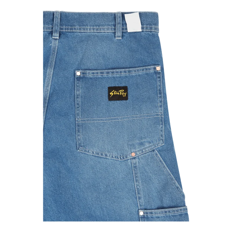 Double Knee Pant Vintage Stonewash Denim