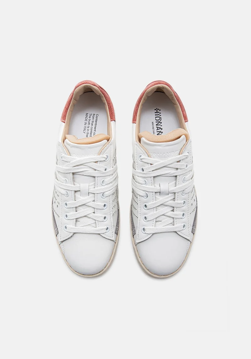 Stripeless Ultimate white/powder pink