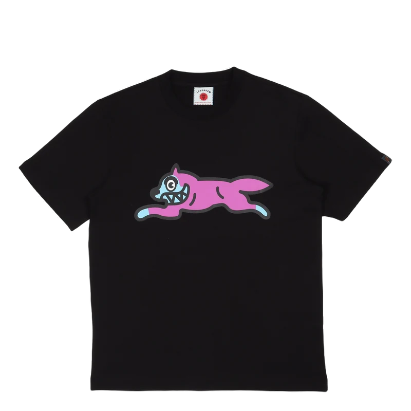 Running Dog T-shirt Black