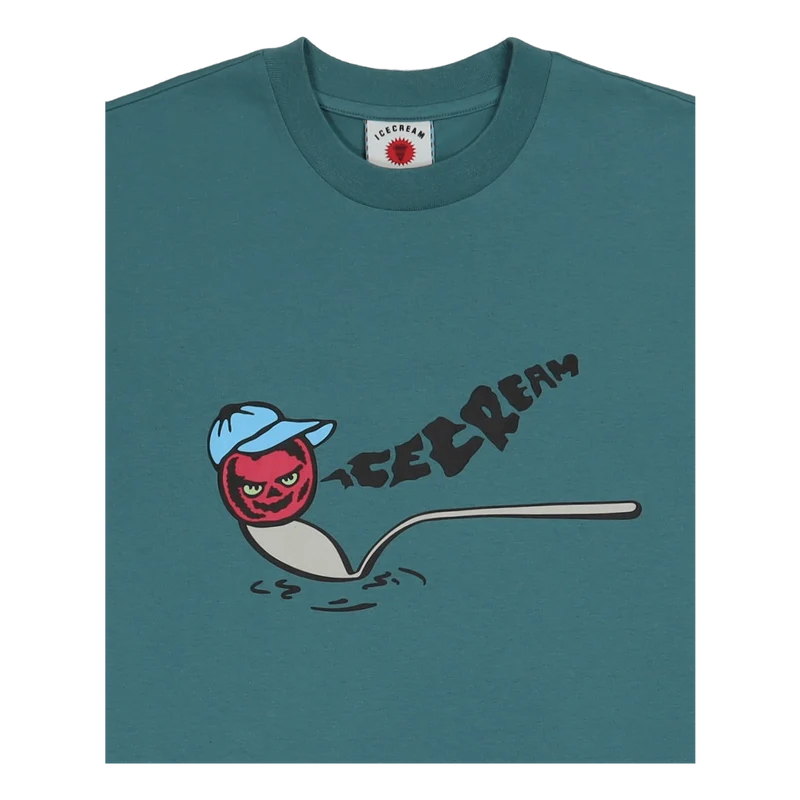 Cherry T-shirt Teal