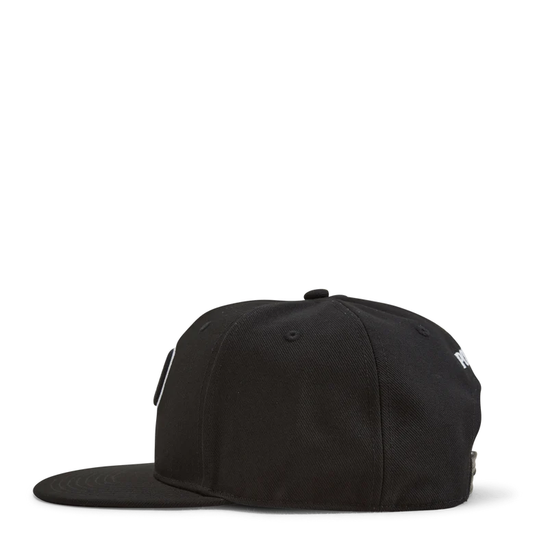 Twill High-Crown Ball Cap Polo Black