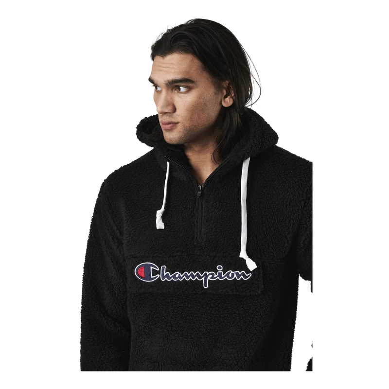 Hooded Half Zip Top Nbk
