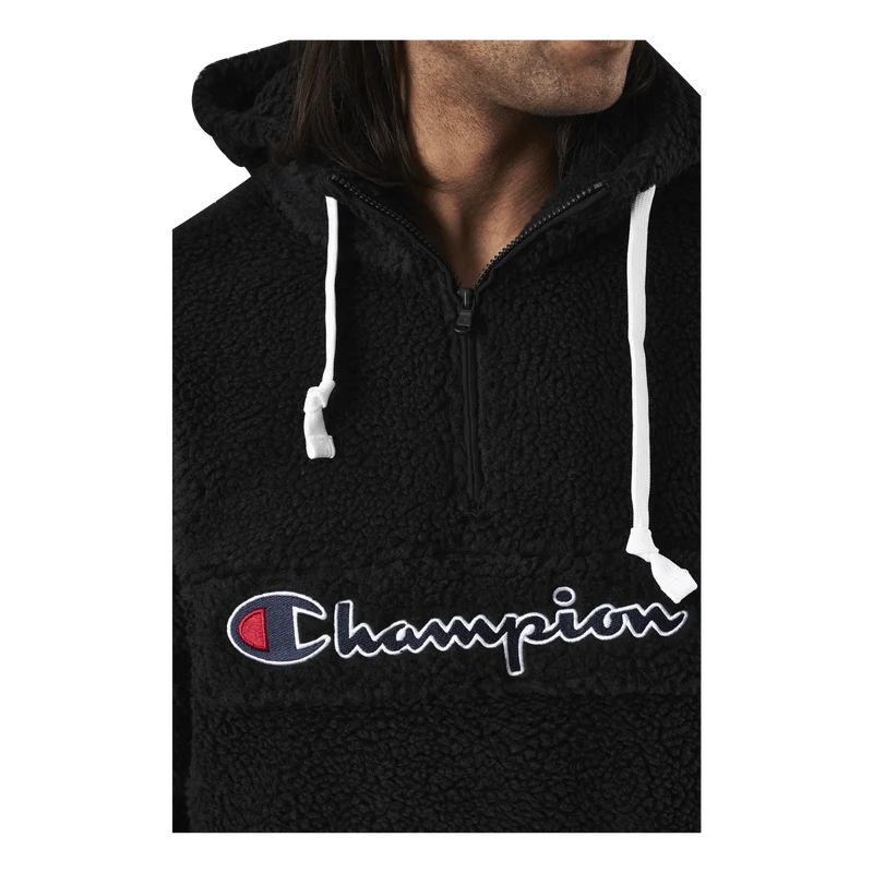 Hooded Half Zip Top Nbk