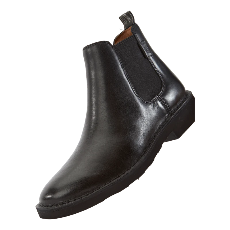 Talan Leather Chelsea Boot Black