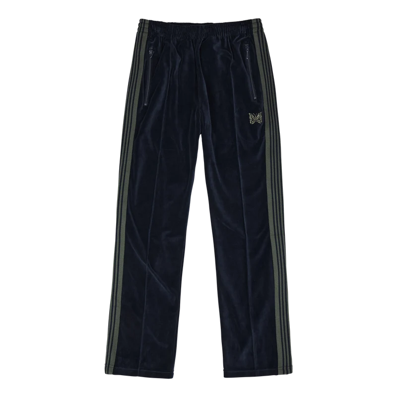 Narrow Track Pant - C/pe Velou Navy
