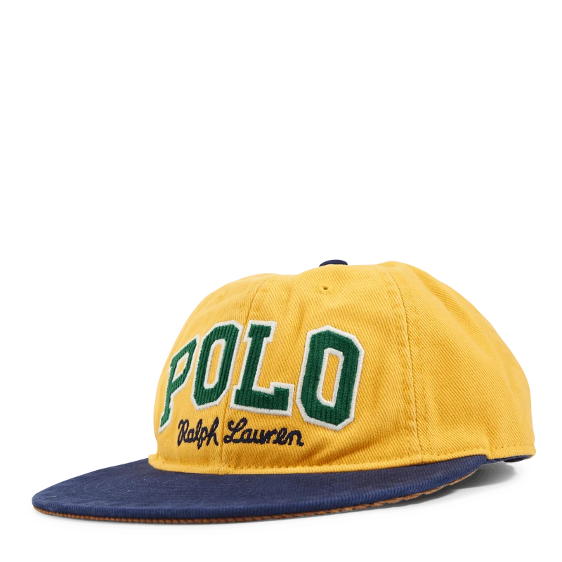 Logo Twill Ball Cap Gold Bugle/Newport Navy