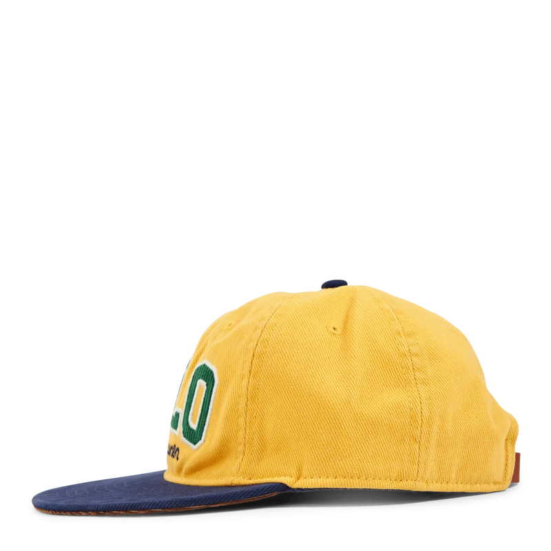 Logo Twill Ball Cap Gold Bugle/Newport Navy