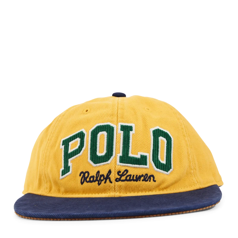 Logo Twill Ball Cap Gold Bugle/Newport Navy