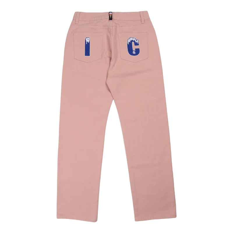 Running Dog Denim Pant Pink