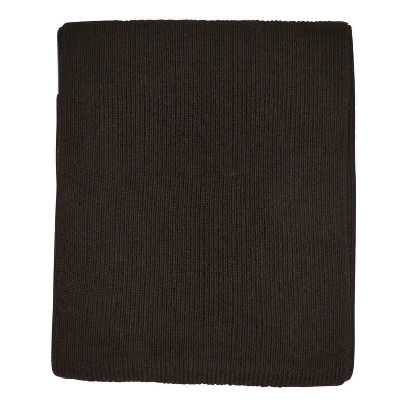 Signature Pony Wool Scarf Polo Black