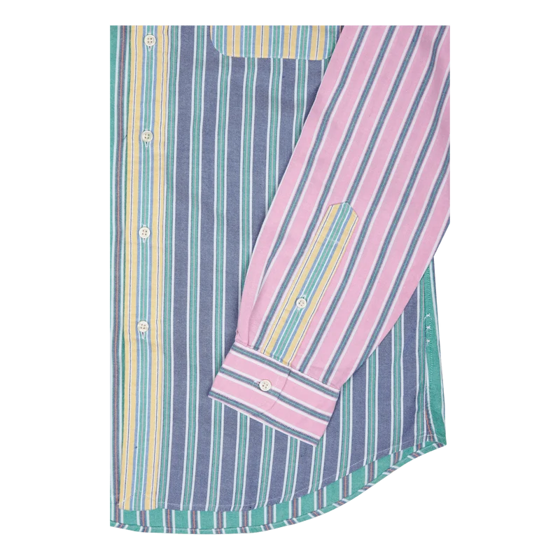 Custom Fit Striped Oxford Fun Shirt 5721 Funshirt