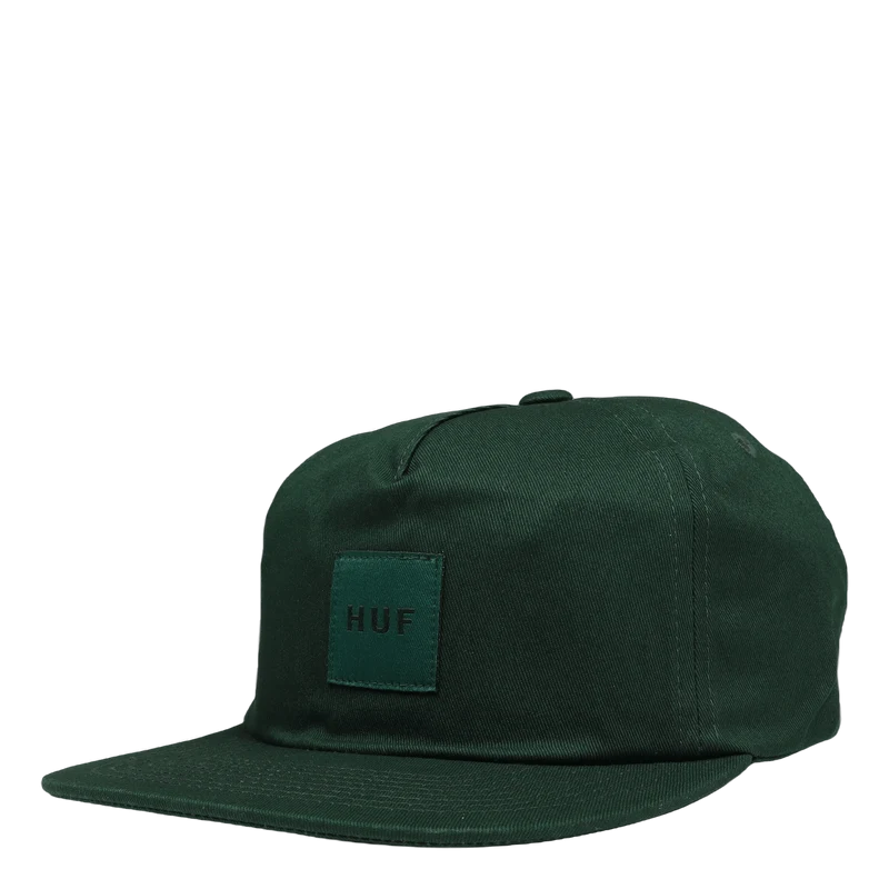 Ess. Unstructured Box Snapback Green