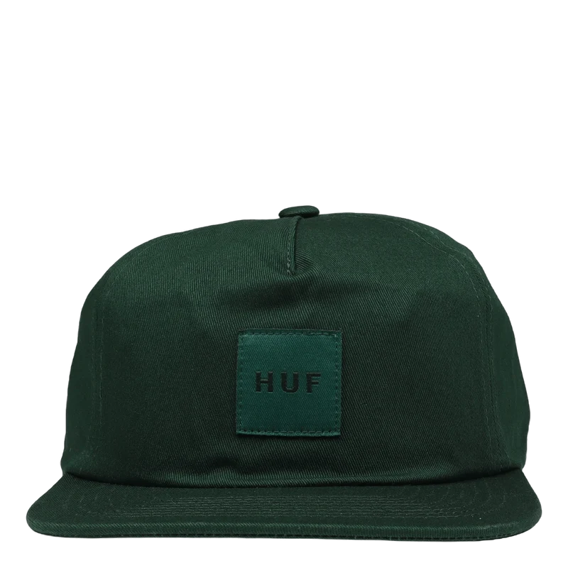 Ess. Unstructured Box Snapback Green