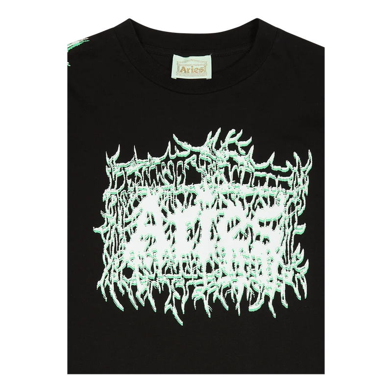 Metal Aries Ls Tee Black