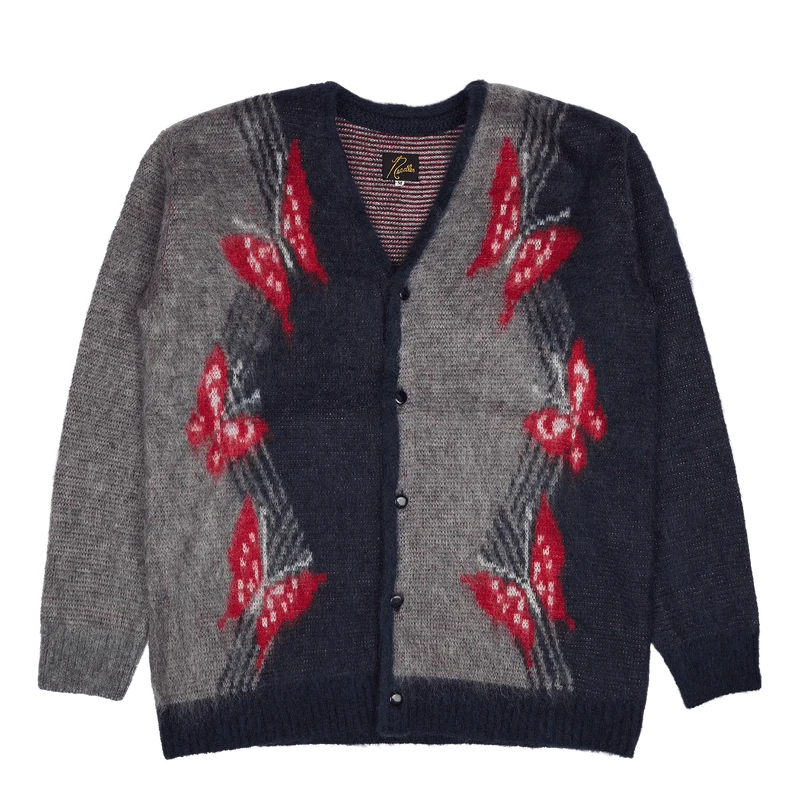 Mohair Cardigan - Papillon Navy