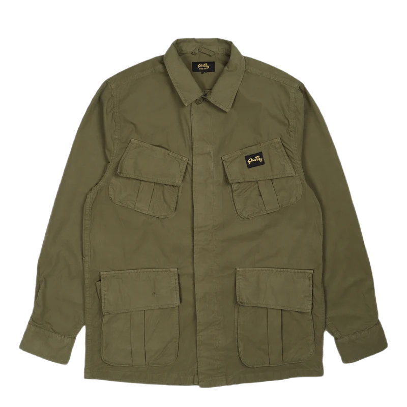 Tropcial Jacket Olive