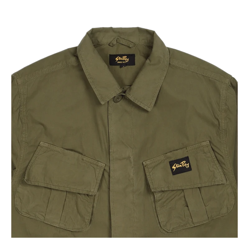 Tropcial Jacket Olive