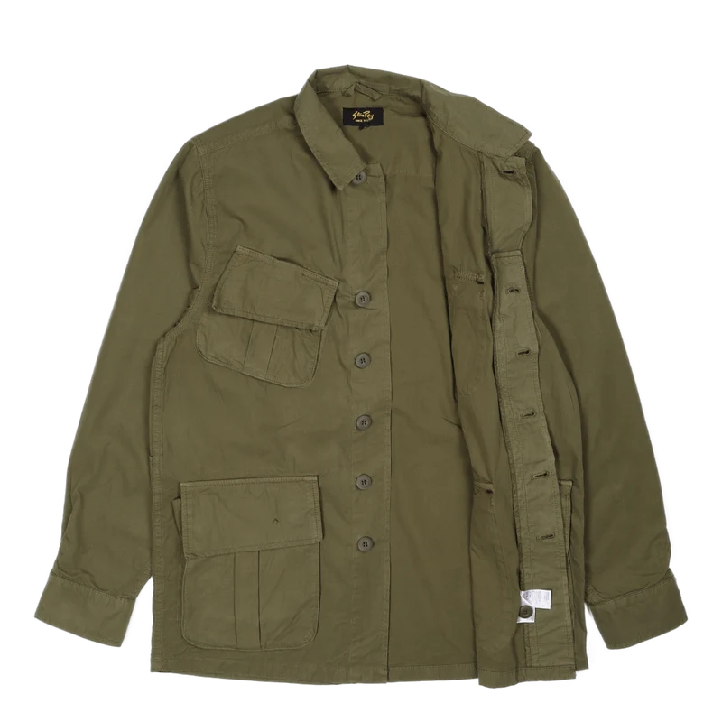 Tropcial Jacket Olive