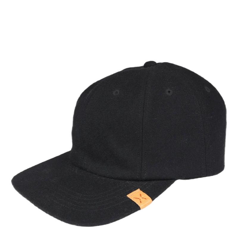 Excelsior Cap (wool/linen) Black