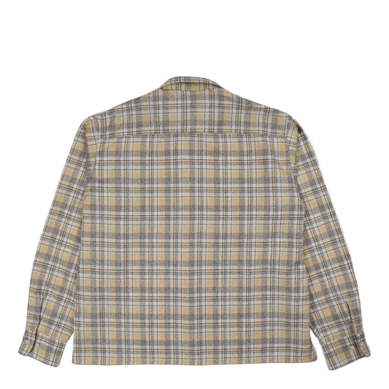 Work Shirt Yellow Bouclé Yarn