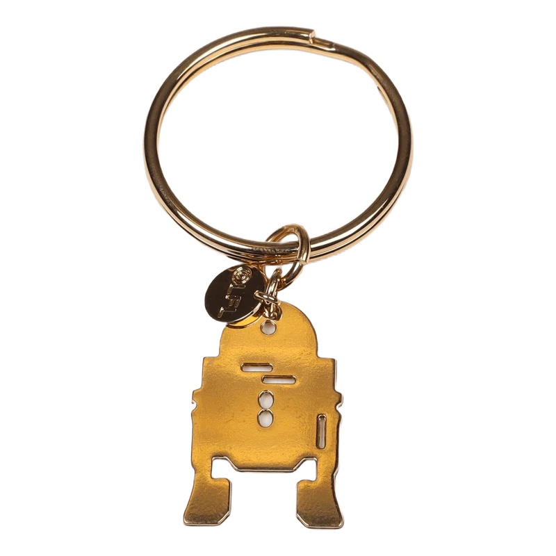 R2d2 Keyring Gold