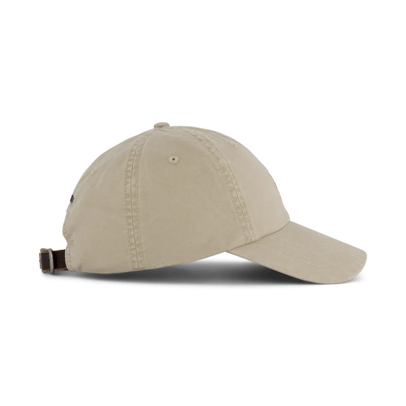 Stretch-Cotton Twill Ball Cap Khaki Tan