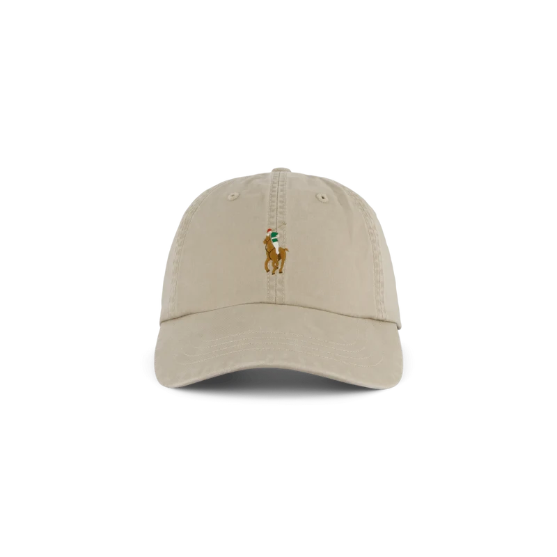 Stretch-Cotton Twill Ball Cap Khaki Tan