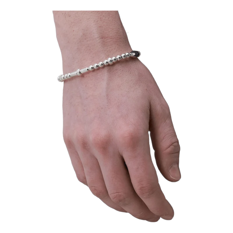 Silver Beads / S-bracelet Silver