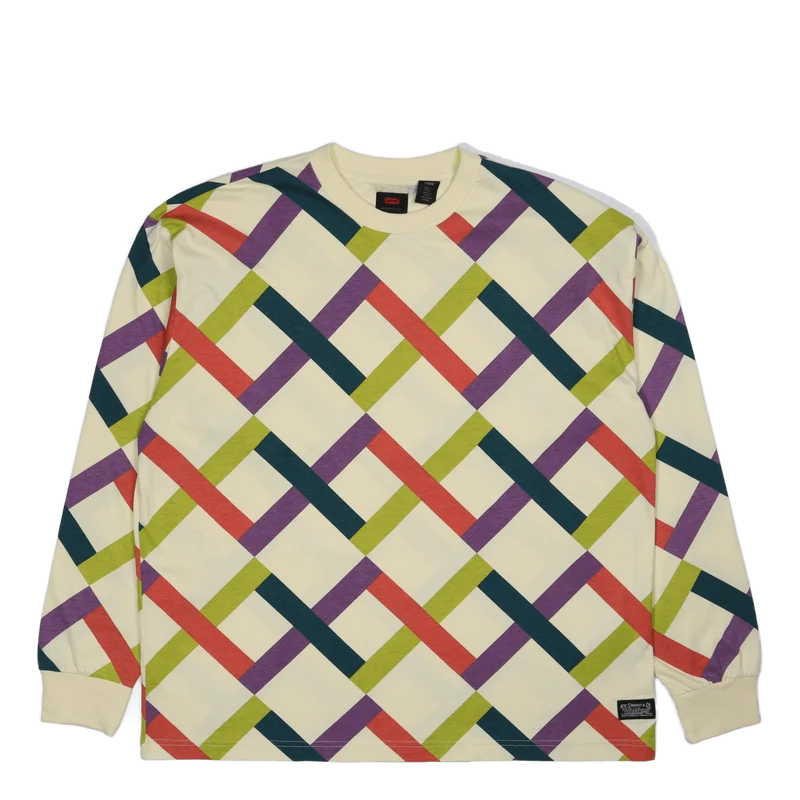 Skate Graphic Box Ls Tee Colored