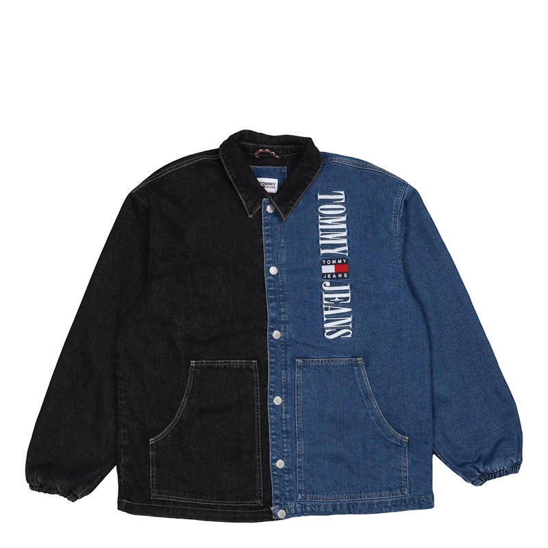 Denim Coach Jacket Df7052 Denim Dark