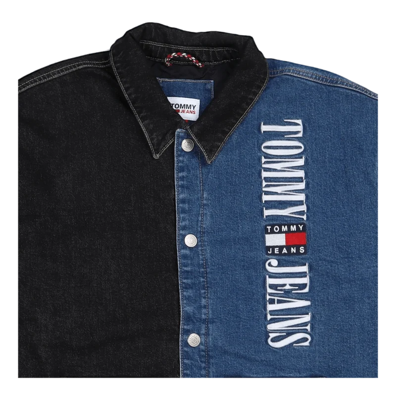 Denim Coach Jacket Df7052 Denim Dark