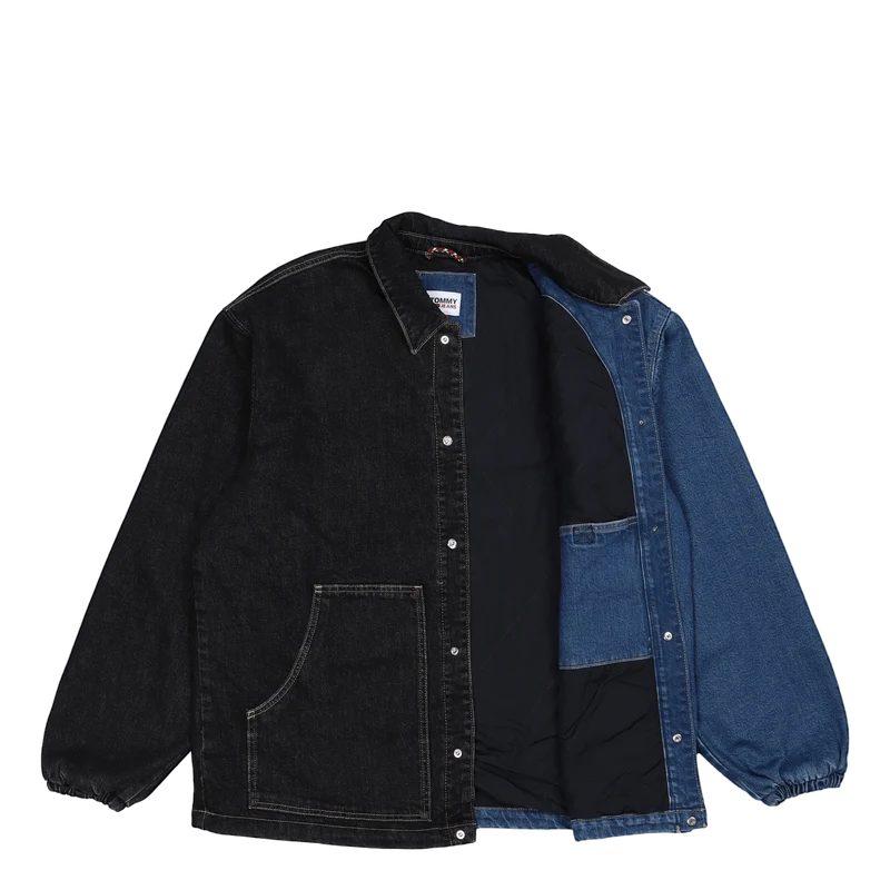 Denim Coach Jacket Df7052 Denim Dark