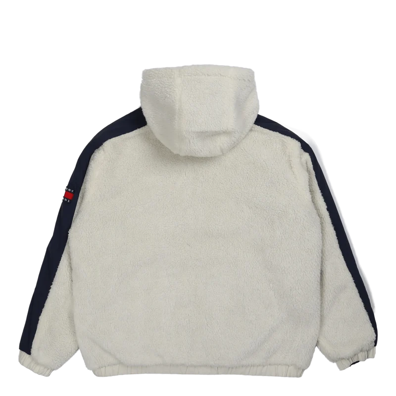 Tjm Reversible Sherpa Jacket Ancient White / Multi