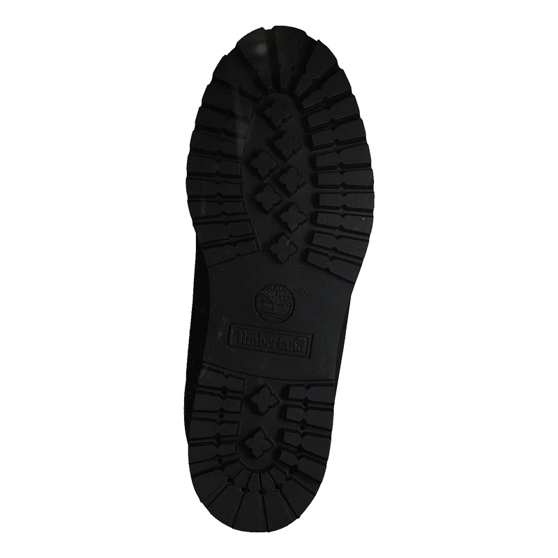 6" Prem Fur Lined Blk Black