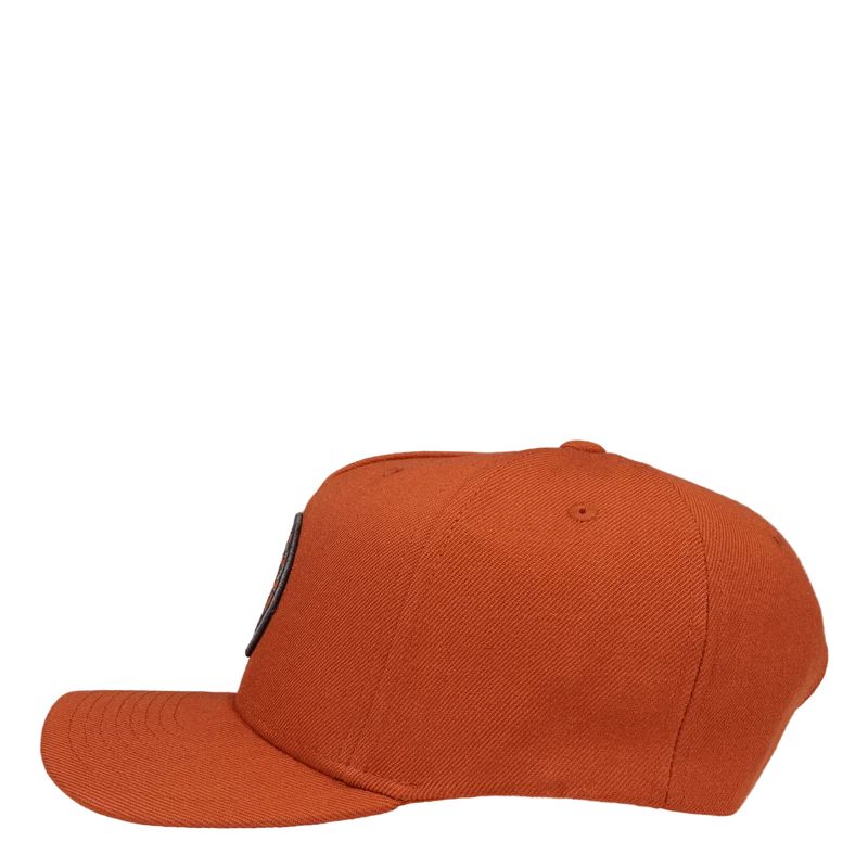 Crest C Mp Snapback Burnt Orange/grey