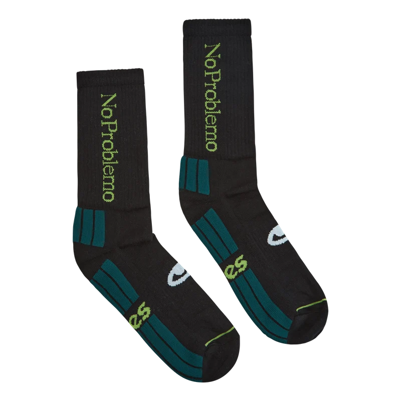 3 Pack No Problemo Socks Multi