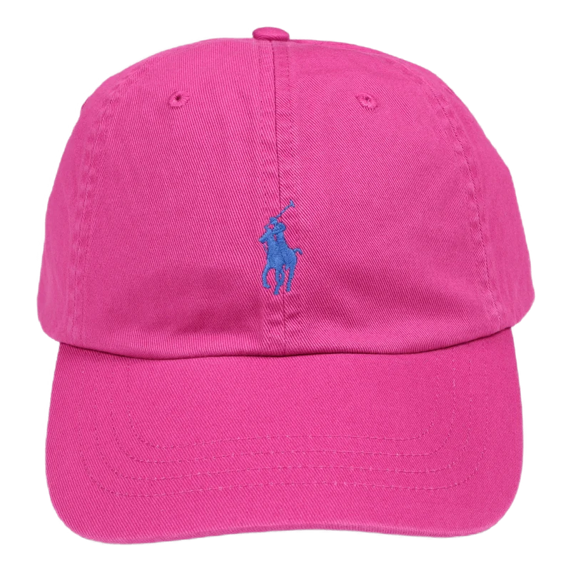 Cotton Chino Ball Cap Vivid Pink