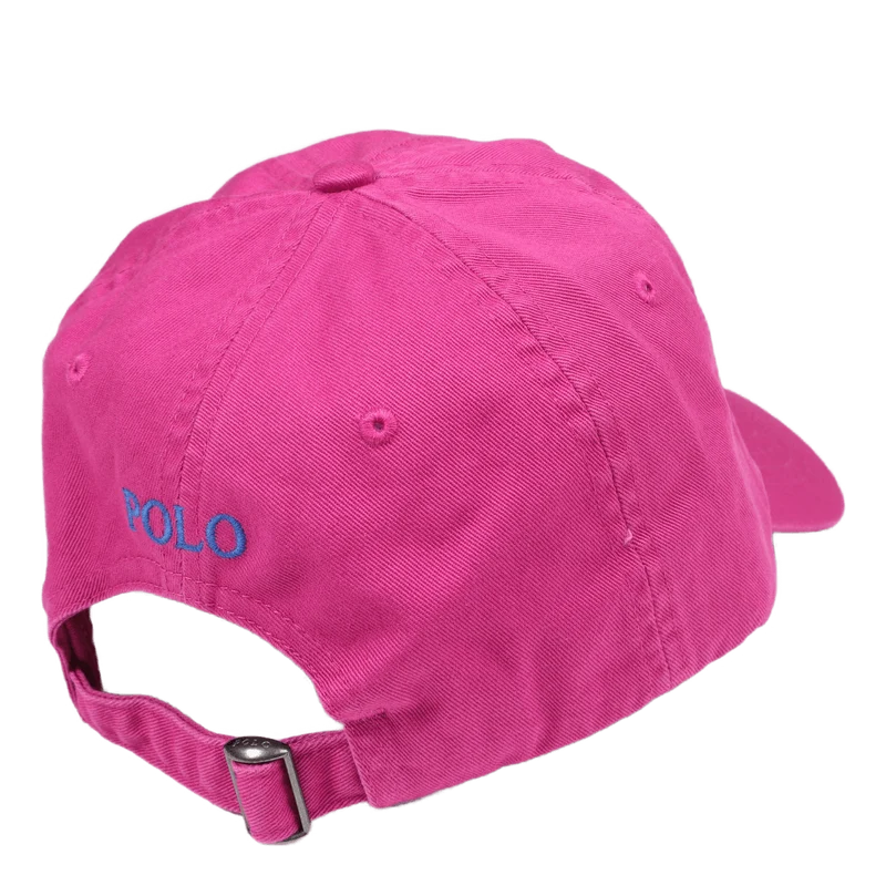 Cotton Chino Ball Cap Vivid Pink