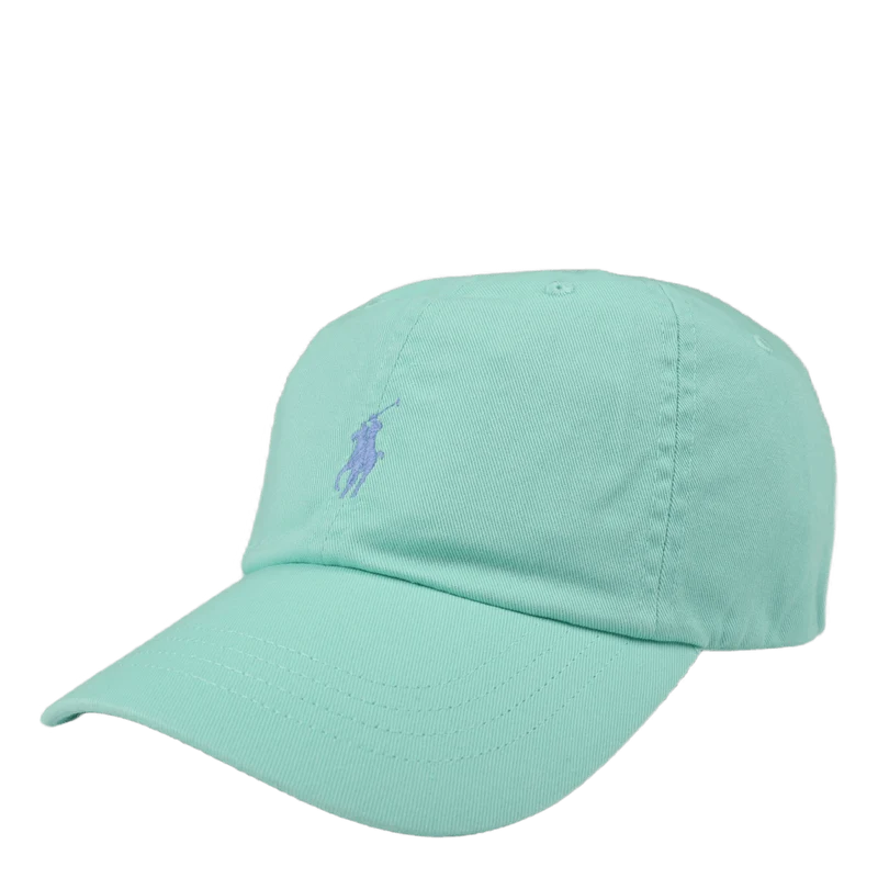 Cotton Chino Ball Cap Aqua Verde
