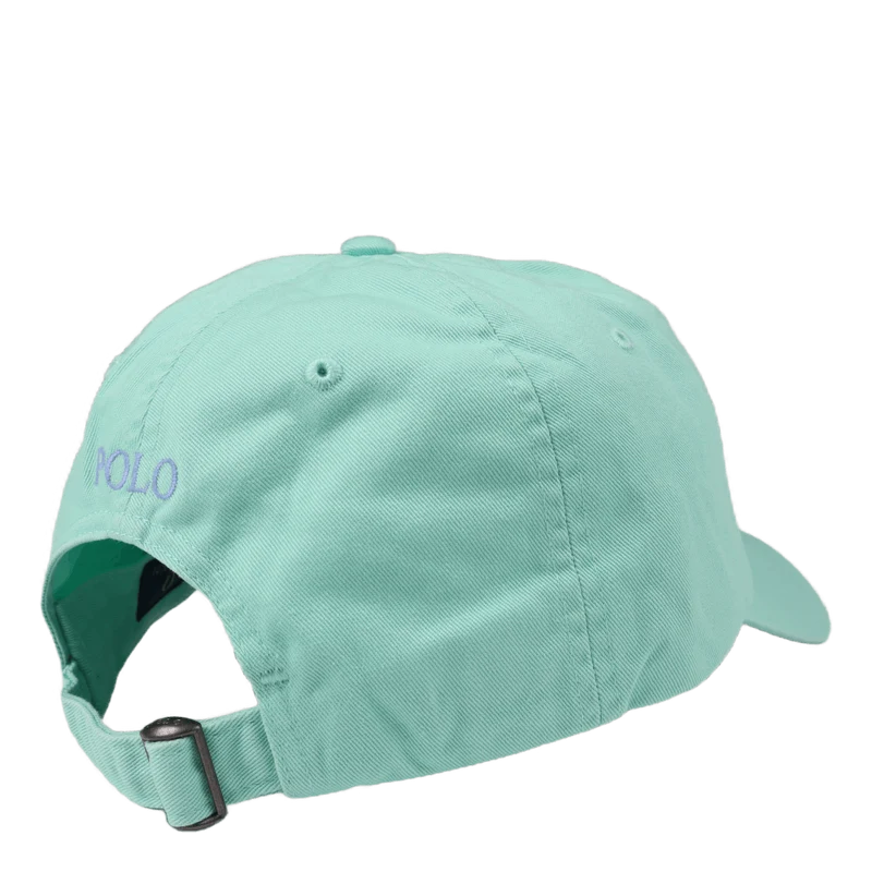 Cotton Chino Ball Cap Aqua Verde