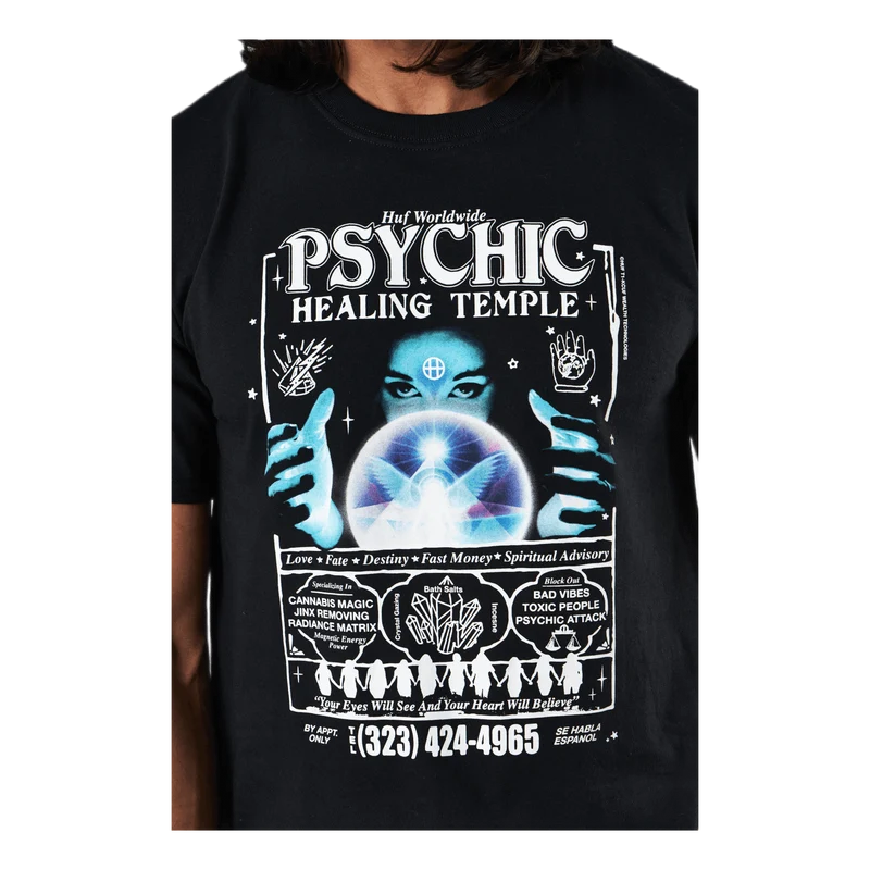 Psychic Temple S/s Tee Black