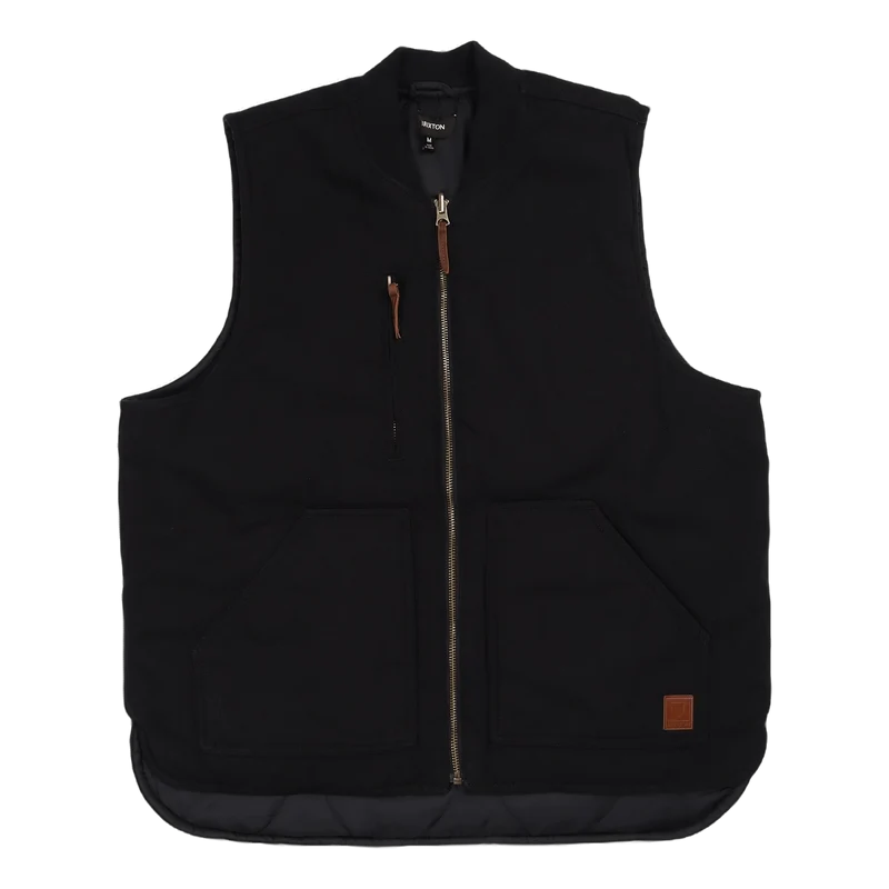 Abraham Rev Vest Black/black