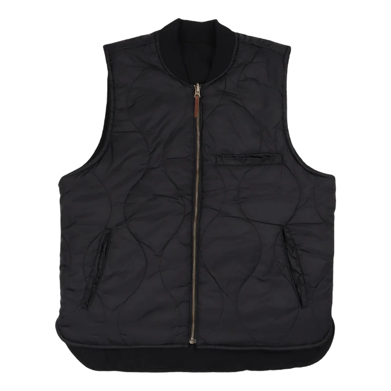 Abraham Rev Vest Black/black