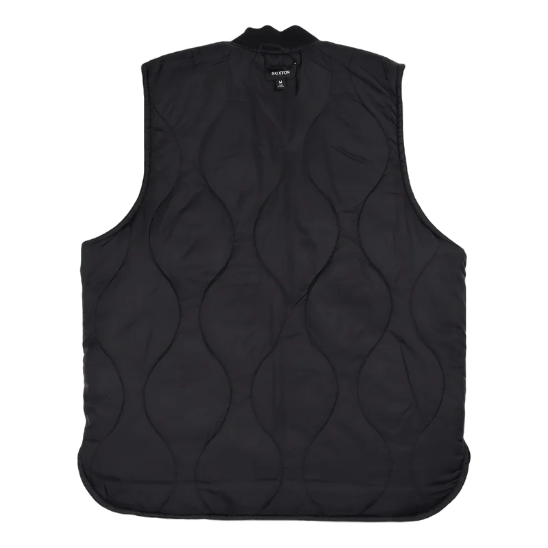 Abraham Rev Vest Black/black