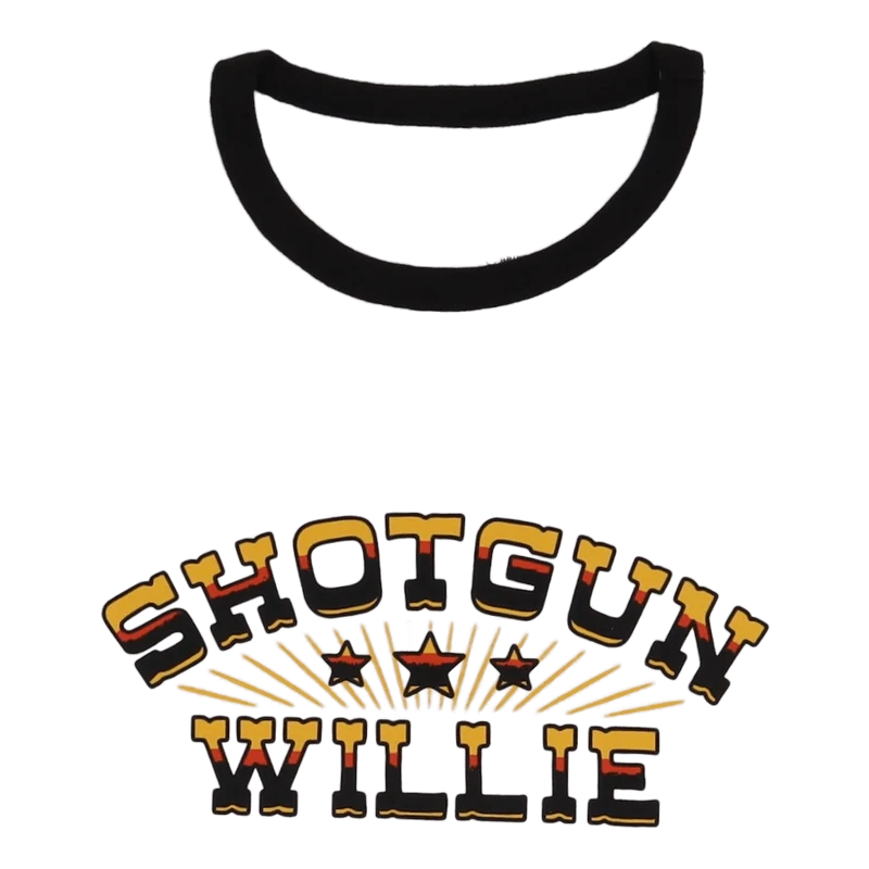 Willie Nelson Shotgun S/s Ring White