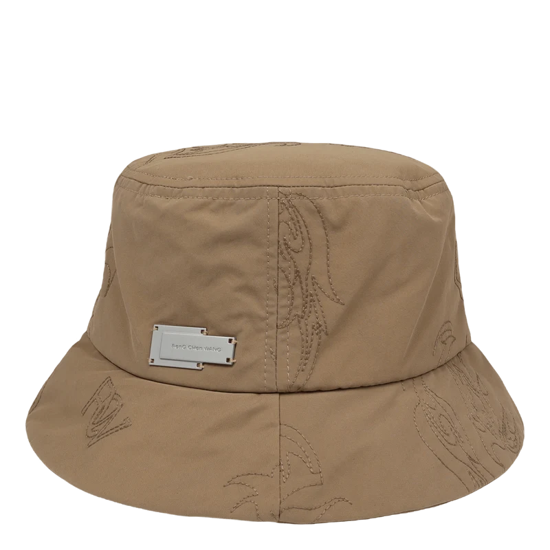Quilted Bucket Hat Kahki
