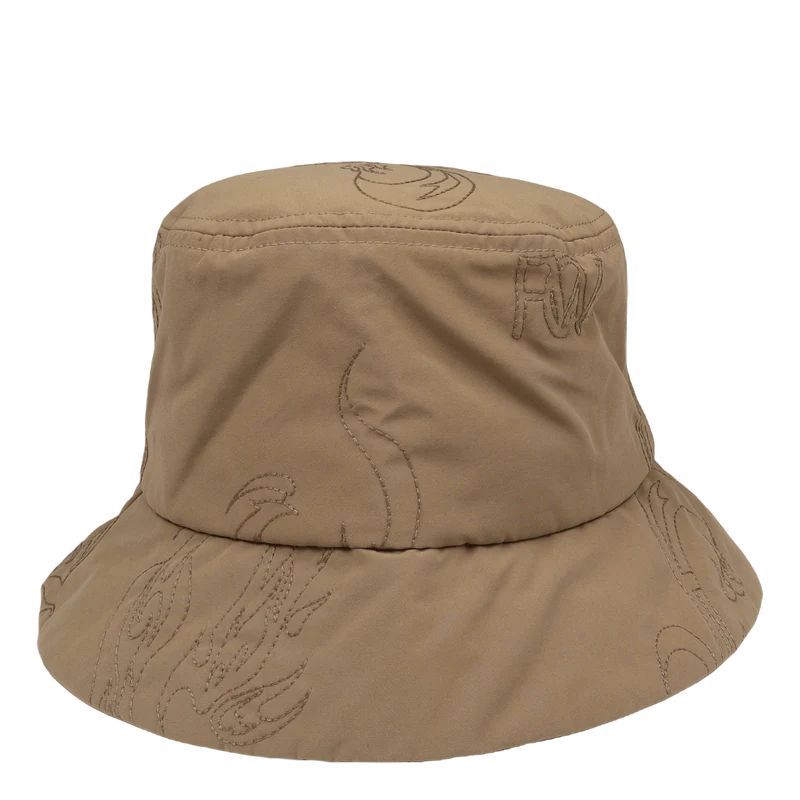 Quilted Bucket Hat Kahki